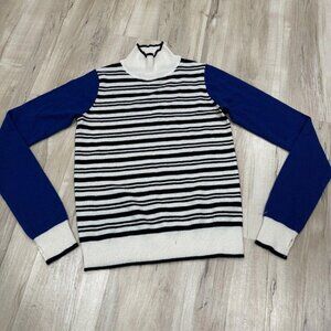 Women’s‎ Madeleine Thompson Caerus Striped Cashmere Top Sweater Blouse Medium M